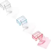 Diy Nail Art Stamping Kit 3pcs Nail Seals Easy to Use Manicure Tools for Salon or Home