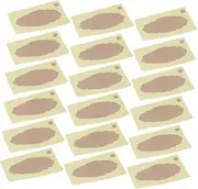 Ipetboom Sweat Absorbing Pads 20pcs Breathable Underarm Pads for Men Women Odorless Long-lasting Easy to Apply Anti-sweat Underarm Shields