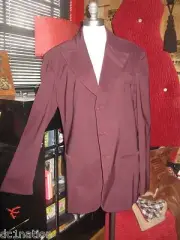 Krush USA repro Sharkskin slim trim Euro Sportcoat Blazer rockabilly VLV L $138