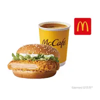 在飛比找PChome24h購物優惠-麥當勞勁辣鷄腿堡+熱經典美式咖啡(中)好禮即享券