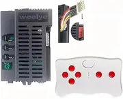 Weelye RX71 12Volt Upgrade Power Wheel Remote Control Receiver Kit 2.4G Bluetooth Ride On Car Controller Kit, RX37 Kids Electric Car Remote Control Box Transmitter Replacement Parts