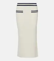 [Simkhai] Simkhai Paige bouclé midi skirt UK 8 white