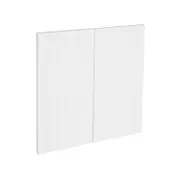 Kaboodle 600mm Macaroon V-Groove Rangehood Doors - 2 Pack
