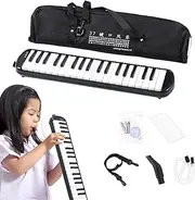 Melodica Musical Instrument | Air Keyboard Piano | Melodica Instrument With Bag | Harmonium Melodica | Melodica For Beginners Portable & Easy To Play ABS For Beginners & Professionals