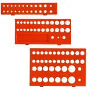 Adaptable Storage Solutions with Robust Design Socket Rack Set of Three