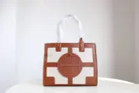 在飛比找Yahoo!奇摩拍賣優惠-正品Tory Burch 湯麗柏琦爆款帆布購物袋 Ella 