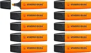 STABILO BOSS ORIGINAL Highlighter - Box of 10 Orange