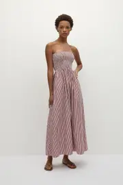 Sanya Maxi Dress Clare Stripe