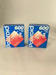 Vtg Polaroid 600 HD Film 2 packs 20 per pack Expired 1997 New sealed