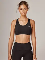 Maximum Support Women's Sports Bra. Running Bare Crop Top