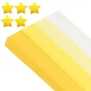 9.4x1/2" Origami Star Paper, 1080Pcs Star Paper Strip, Gradient Yellow