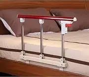 Bed Side Handrail Bed Rail Foldable Side Guard Suitable for The Elderly Adults Auxiliary Bed Guardrail Hospital Metal Protective Gear Bumper Safety Assisting (Color : B, Size : 7