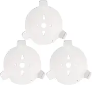 RAYWE Wall Mount for TP-Link Deco M5/P7 Whole Home Mesh WiFi System, Sturdy Bracket Holder for Deco M5 Router/P7 Space Saving TP-Link Router Wall Holder, White, 3 Pack