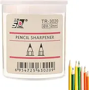 JIEBWCHA Cosmetic Pencil Sharpener,Small Makeup Pencil Sharpener | Portable Sharpening Tool for Kids, Lipstick Crayon Sharpening Cutter for Home, School, Studio