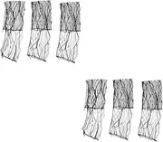 [BESPORTBLE] 2sets Uv Blocking Cooling Arm Sleeves Patterned Lace for Summer Comfortable for Outdoor Activities Sports Cycling Running 3pcs*2