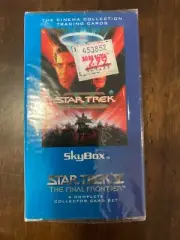 1994 Star Trek V Final Frontier Skybox Sealed Complete Cinema Card Set