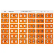 Avery Lateral File Side Tab Label 'O' 180 Pack