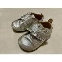 在飛比找蝦皮購物優惠-OLD SOLES 學走鞋 銀色荷葉 #0027R Litt