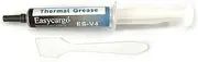 Easycargo 5g Silver Thermal Paste Kit, High Performance Thermal Conductive Grease, Heatsink Silver Thermal Compound for Cooling Heat Sink Interface Processor CPU GPU VGA LED Transistors (5gr)