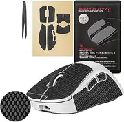 HOTLINEGAMES [Grip Upgrade] 2.0 Plus Mouse Anti Slip Grip Tape Compatible with Logitech G Pro X Superlight 2 DEX Wireless Gaming Mouse Skins, Sweat Resistant, Cut Fit, Easy Apply, Performance Upgrade