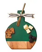 Maple Leaf at Home Medium Acacia Bevel Board with Spreader