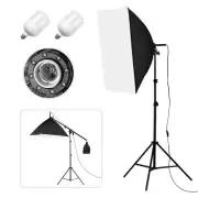 Photography Softbox Kit with 50 *70cm Softbox + 105W S9P1