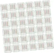 VERDANVERSE 100Pcs Transparent Patch for Heel Protection Self Adhesive Foot Tape Comfortable Cushion for High Heels Sports Shoes and More