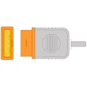 GE Marquette Temperature Compatible Probe - Adult Skin