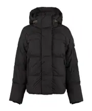 Canada Goose Logo Patch Padded Jacket S,M black