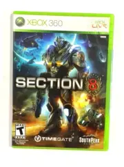 Section 8 - Microsoft Xbox 360 - Case Only/No Game