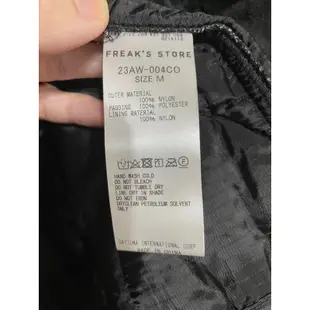 Freak’s Store M65 黑色 外套 現貨