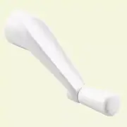 Crank Handle, 3/8 In. Spline Socket, White, Fits Andersen Casement Operators |