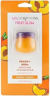SPASCRIPTIONS PEACH AHA LIP SUGAR SCRUB