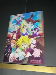 Seven Deadly Sins Image Changing 3D Holographic Lenticular Poster