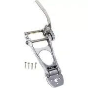 Bigsby Tailpiece Kalamazoo Series B12, Polished Aluminum (w/tension bar)