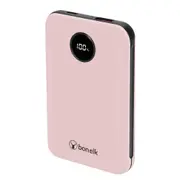 Bonelk 10000mAh Mini Power Bank PD20W/QC 22.5W Travel Portable Battery Pink