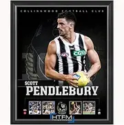 Scott Pendlebury Captain of Collingwood Official Licensed Afl Print Framed