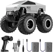 TIME4DEALS 1/16 RC Cars - 4WD Remote Control Car RC Truck 2.4GHz Waterproof All-Terrain Truck Cybertruck