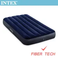 在飛比找momo購物網優惠-【INTEX 原廠公司貨】經典單人加大_新款FIBER TE