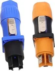 BAZEITFLOW 2pcs Splashproof Aviation Power Connector 3-pin Speaker Wire Connector For Audio Systems And Stage Lights Industrial Electrical Connector