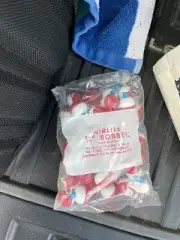 Air Lite Fishing Bobbers Round Floats Red White Plastic 3/4” Package Of 48.