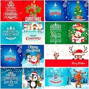 Christmas Rhinestone Painting Kits - Rhinestone Art Craft Greeting Card Kits | Christmas Greeting Art Card Set for Kids, Men, Women, Girls, Boys