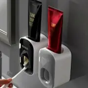 Automatic Toothpaste Dispenser Wall Mounted Holder Squeezer Bathroom Accessories