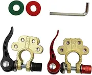 SWOOMEY 1 Set Multi Channel Car Battery Terminal Clip Thickened Insulated Connectors with Positive Negative Terminals Easy Installation for Reliable Vehicle Power Connections