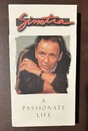 FRANK SINATRA - A Passionate Life 1998 OOP VHS Video Tape - SEALED - Vintage