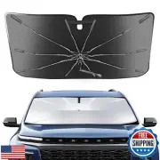 Portable Windshield Sunshade Umbrella Custom Fit for Chevrolet Traverse 2018-