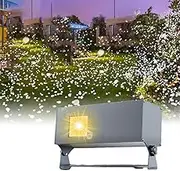 Dynamic Breathing Firefly Projector Lamp, Christmas Garden Light Projector with Remote Control & Adjustable Bracket, Waterproof Firefly Projection Light,3 Modes Effect & Timer,50-300㎡ Coverage