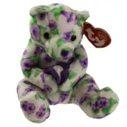 TY Beanie Baby - CORSAGE the Bear 7"...NEW with Mint Tags