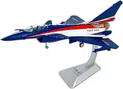 Simulation Alloy Aircraft Model 1:100 Alloy Chinese Air Force J-10C Vigorous Dragon Fighter Model