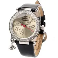 在飛比找Yahoo!奇摩拍賣優惠-Vivienne Westwood 手錶 英國 水鑽邊框 立
